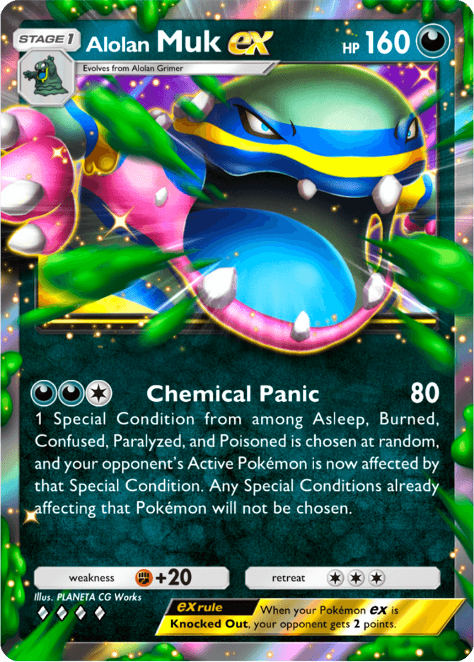 Alolan Muk ex - card A4b-235 in Pokémon TCG Pocket