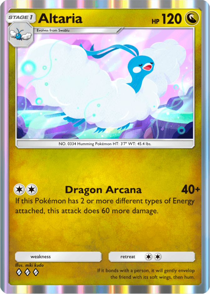 Altaria - card A4a-055 in Pokémon TCG Pocket