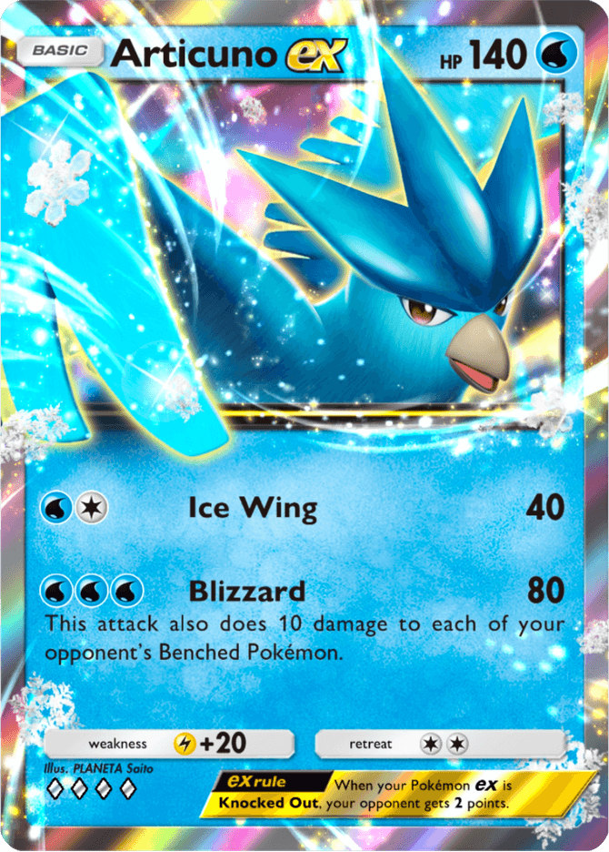 Articuno ex - card A4b-101 in Pokémon TCG Pocket