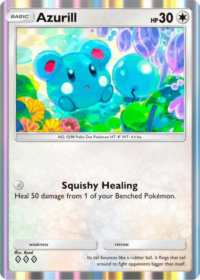 Azurill - card A4a-063 in Pokémon TCG Pocket