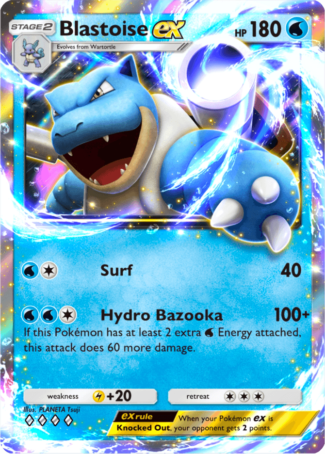Blastoise ex - card A4b-087 in Pokémon TCG Pocket