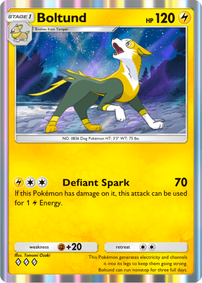 Boltund - card A4a-031 in Pokémon TCG Pocket