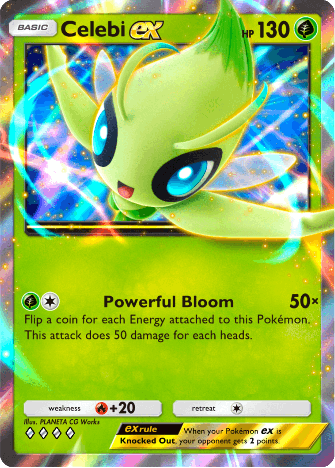 Celebi ex - card A4b-024 in Pokémon TCG Pocket
