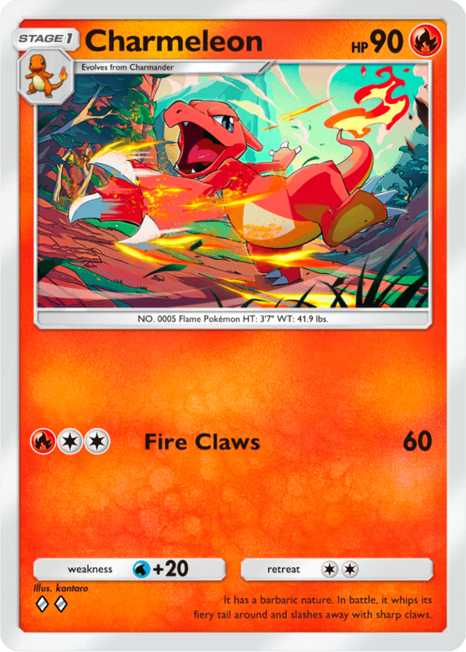 Charmeleon - card A4b-057 in Pokémon TCG Pocket