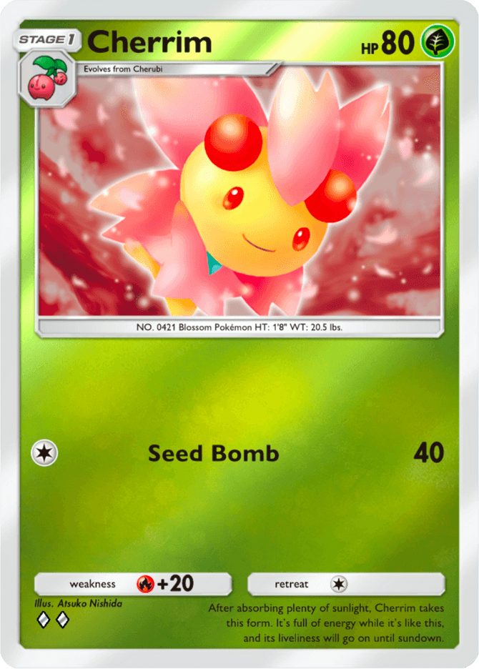 Cherrim - card A4b-028 in Pokémon TCG Pocket