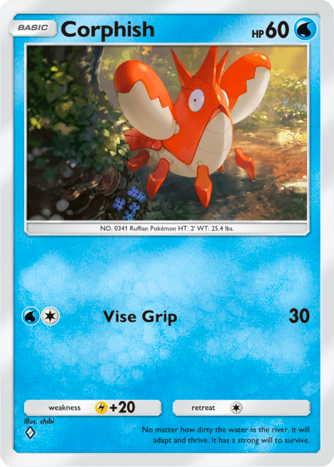 Corphish - card A4b-102 in Pokémon TCG Pocket
