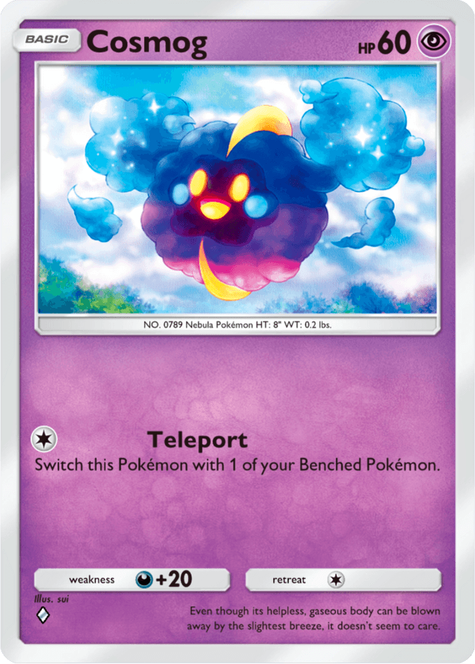 Cosmog - card A4b-180 in Pokémon TCG Pocket