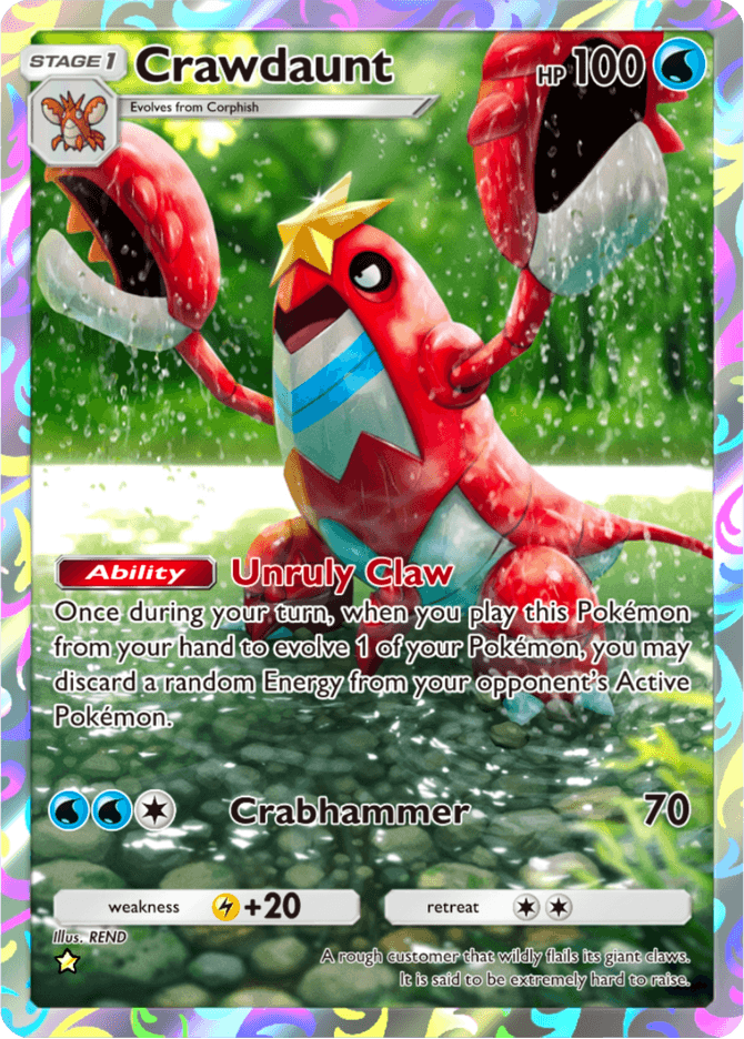 Crawdaunt - card A4b-355 in Pokémon TCG Pocket