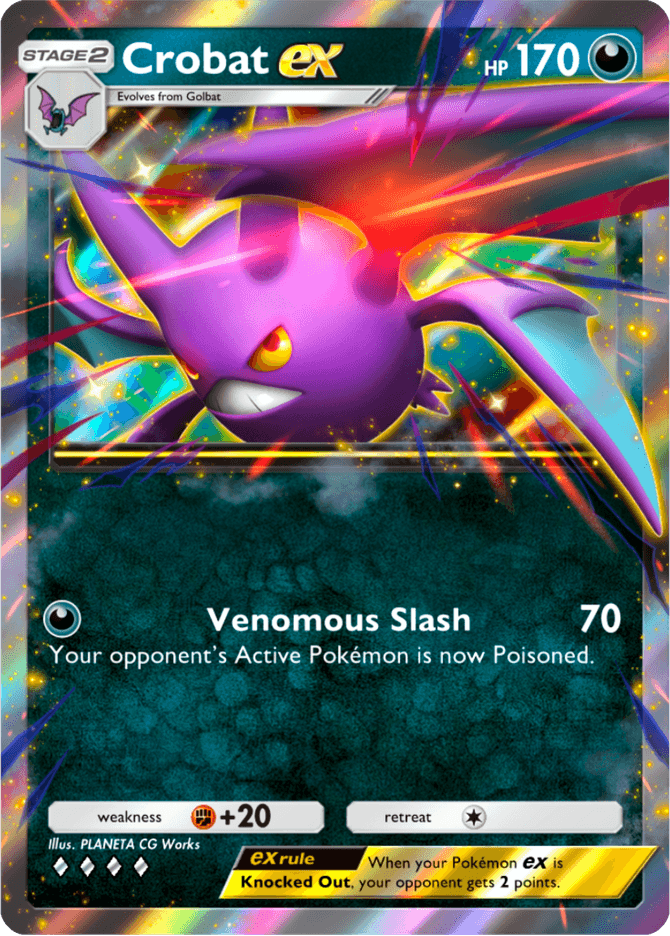 Crobat ex - card A4b-232 in Pokémon TCG Pocket