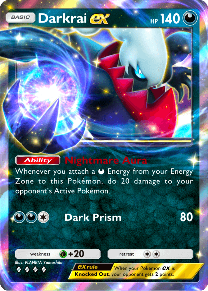 Darkrai ex - card A4b-245 in Pokémon TCG Pocket