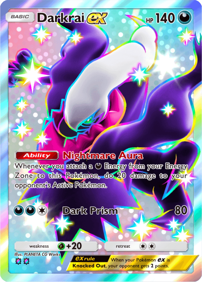 Darkrai ex - card A4b-378 in Pokémon TCG Pocket