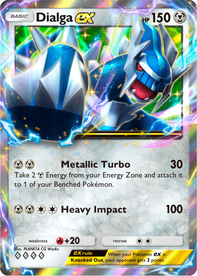 Dialga ex - card A4b-254 in Pokémon TCG Pocket