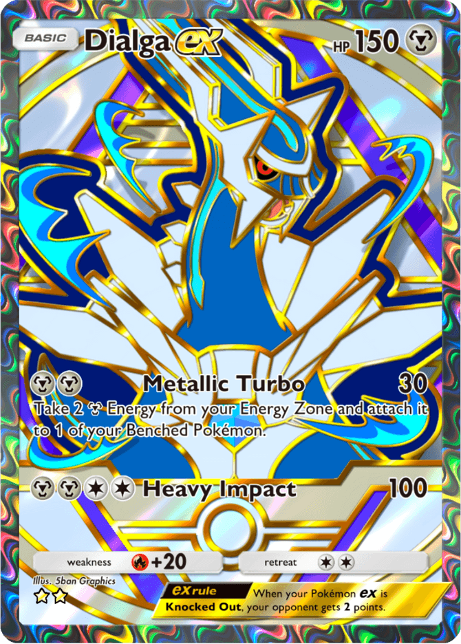 Dialga ex - card A4b-368 in Pokémon TCG Pocket