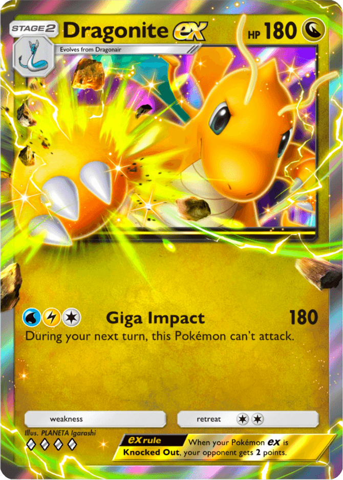 Dragonite ex - card A4b-271 in Pokémon TCG Pocket