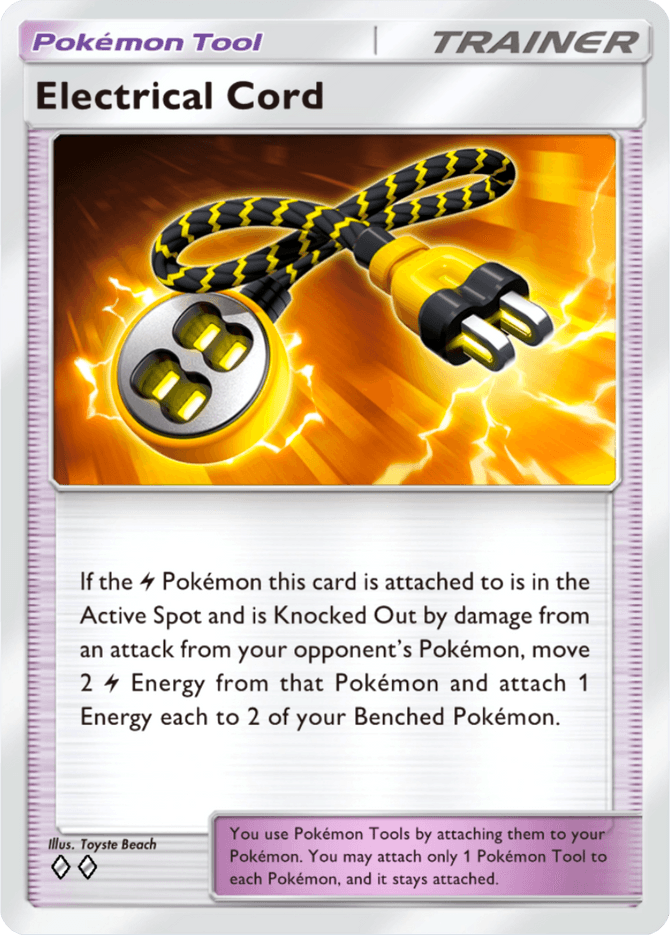 Electrical Cord - card A4b-318 in Pokémon TCG Pocket