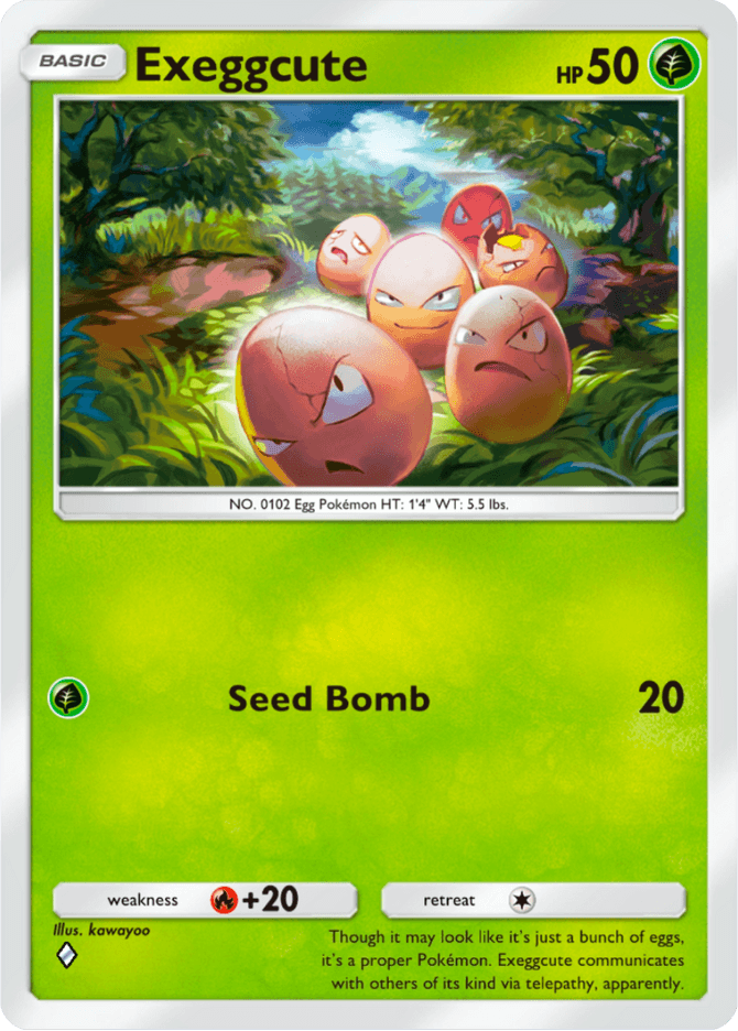 Exeggcute - card A4b-011 in Pokémon TCG Pocket