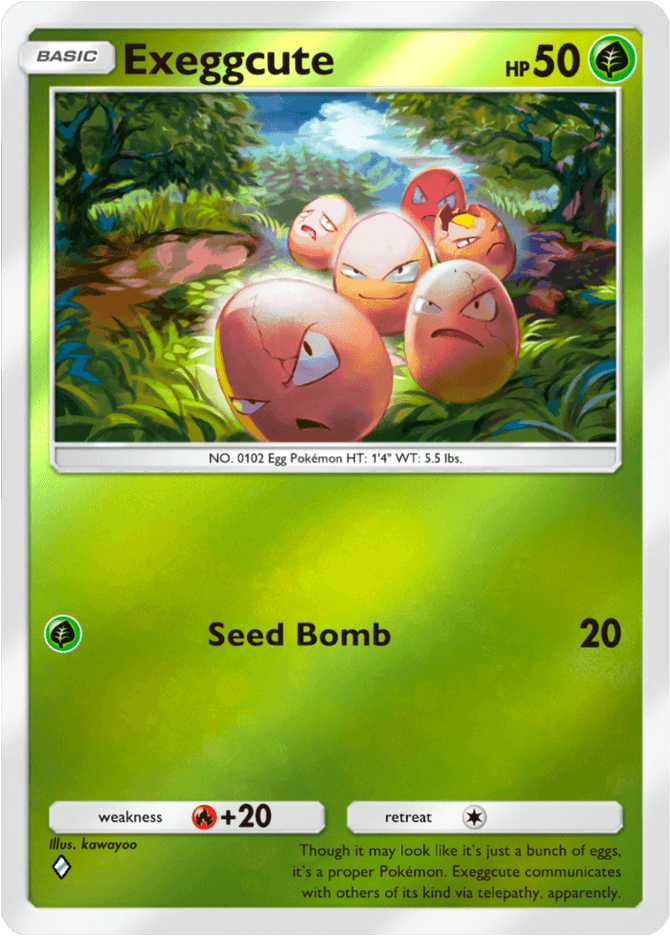 Exeggcute - card A4b-012 in Pokémon TCG Pocket