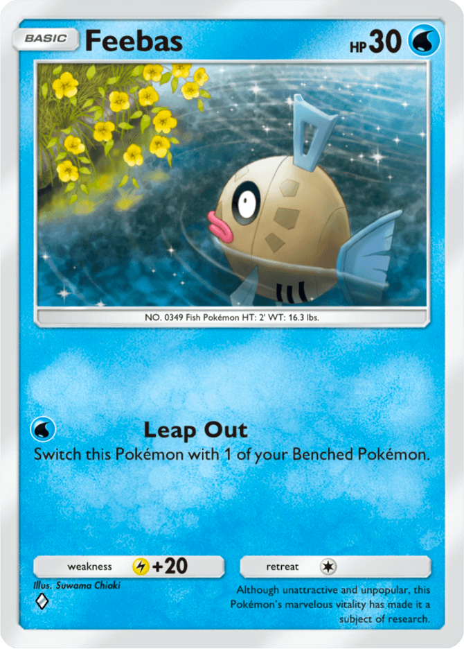 Feebas - card A4a-021 in Pokémon TCG Pocket
