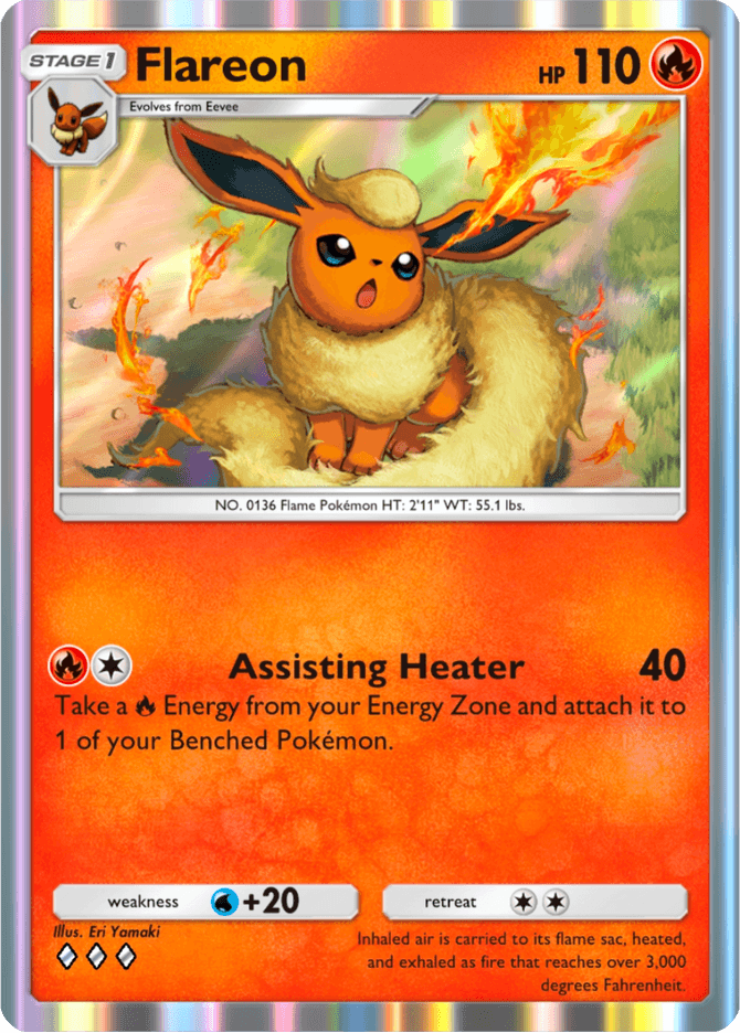 Flareon - card A4b-064 in Pokémon TCG Pocket