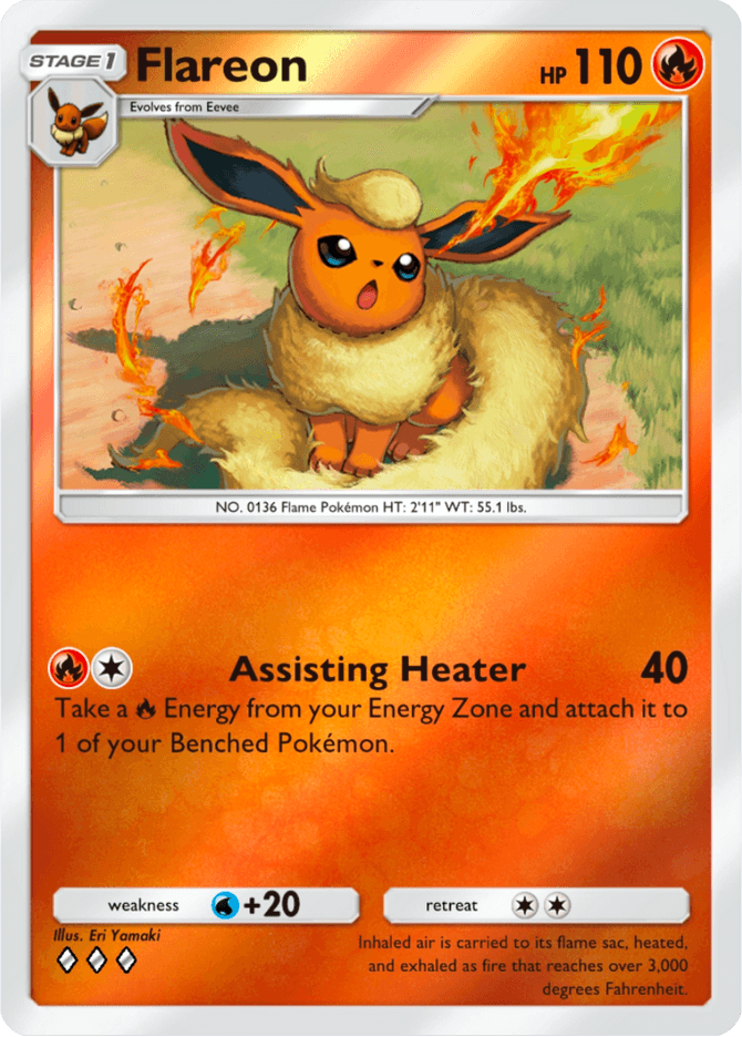 Flareon - card A4b-065 in Pokémon TCG Pocket