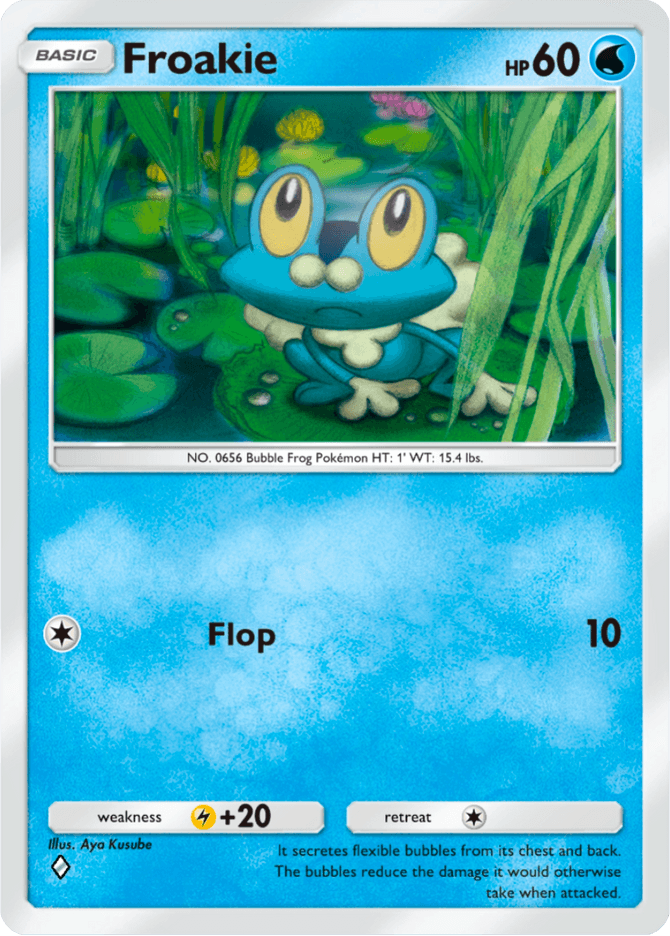 Froakie - card A4b-110 in Pokémon TCG Pocket