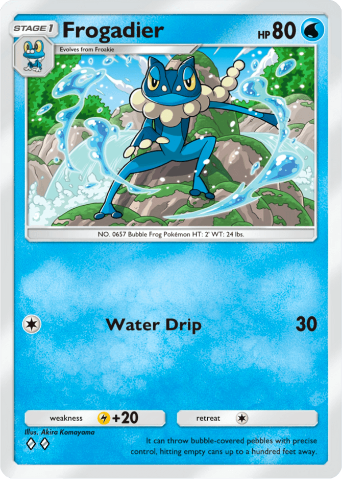 Frogadier - card A4b-112 in Pokémon TCG Pocket