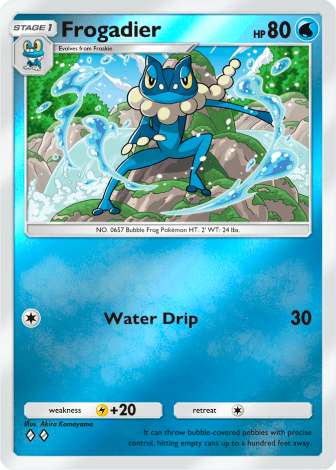Frogadier - card A4b-113 in Pokémon TCG Pocket