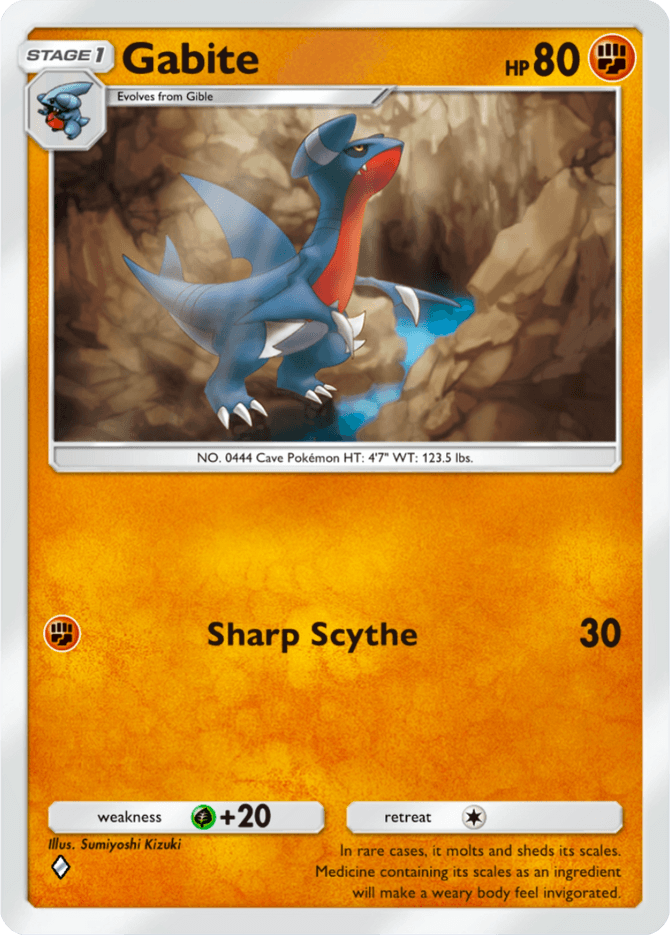 Gabite - card A4b-207 in Pokémon TCG Pocket