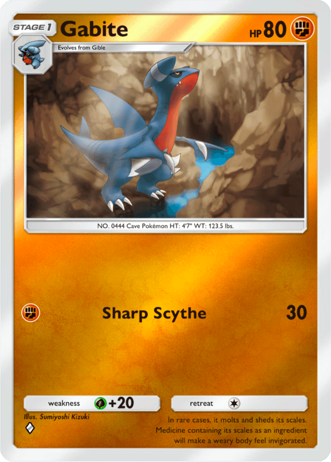Gabite - card A4b-208 in Pokémon TCG Pocket