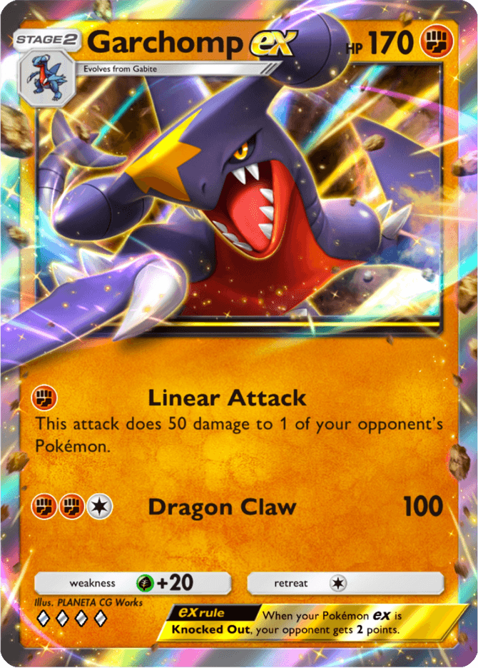 Garchomp ex - card A4b-209 in Pokémon TCG Pocket