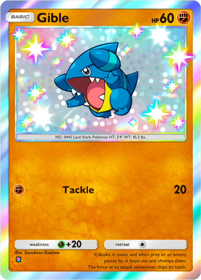 Gible - card A4a-098 in Pokémon TCG Pocket