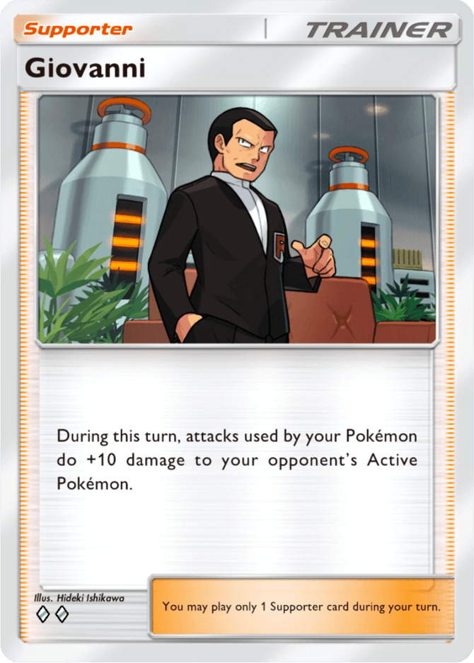 Giovanni - card A4b-334 in Pokémon TCG Pocket