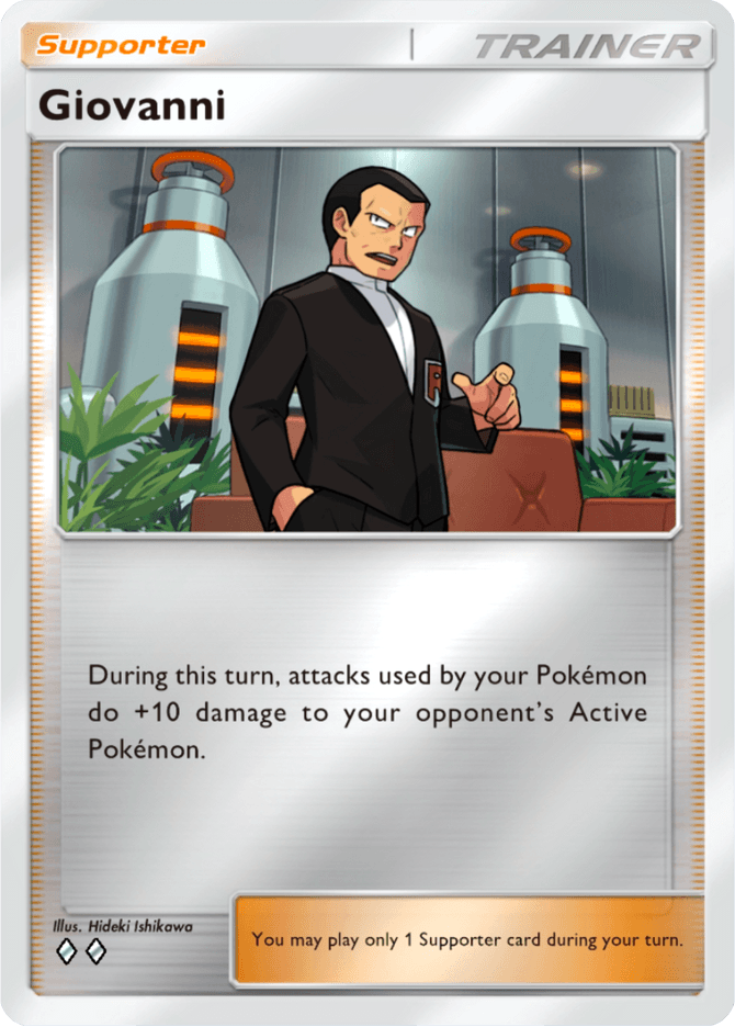 Giovanni - card A4b-335 in Pokémon TCG Pocket
