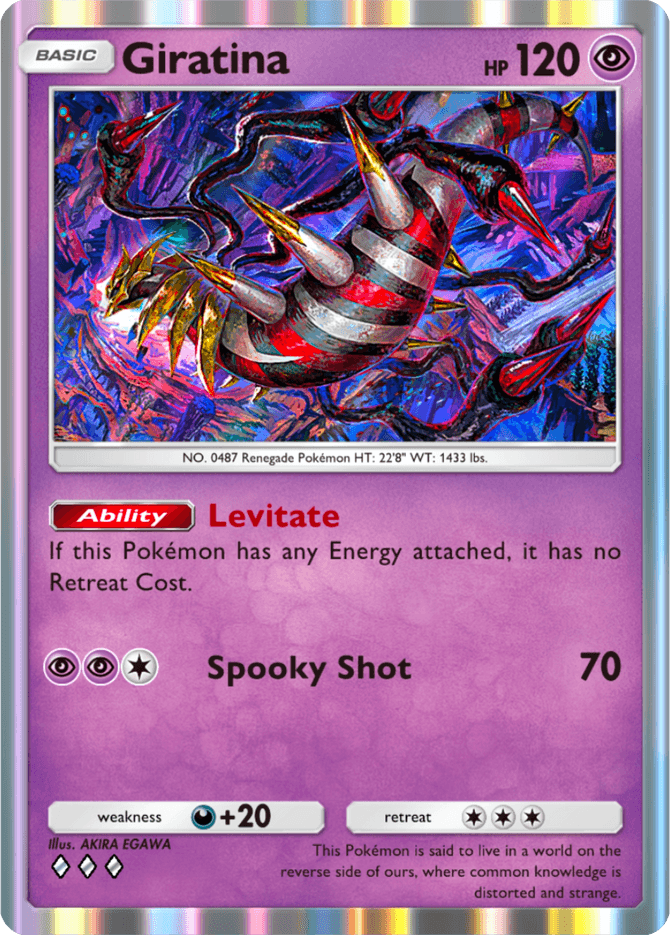 Giratina - card A4b-170 in Pokémon TCG Pocket