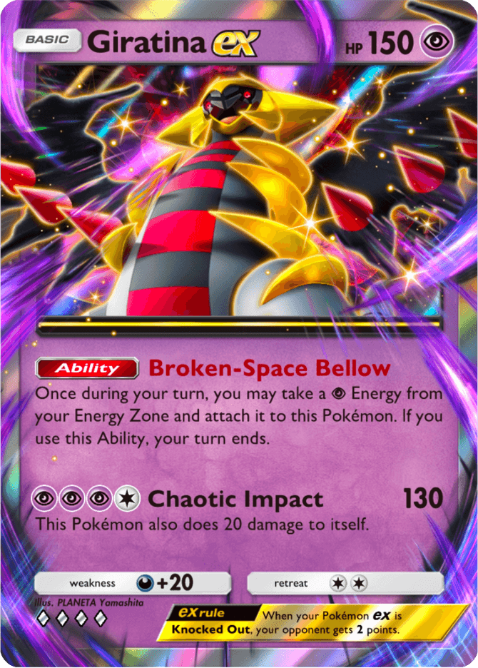 Giratina ex - card A4b-172 in Pokémon TCG Pocket