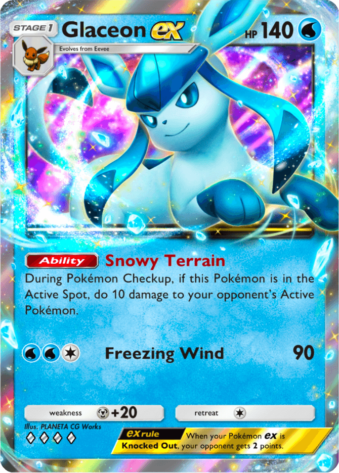 Glaceon ex - card A4b-106 in Pokémon TCG Pocket
