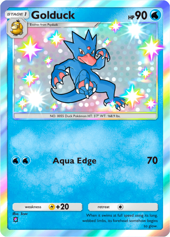 Golduck - card A4a-094 in Pokémon TCG Pocket