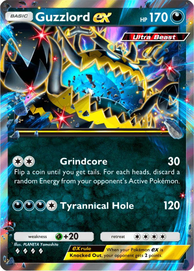 Guzzlord ex - card A4b-248 in Pokémon TCG Pocket