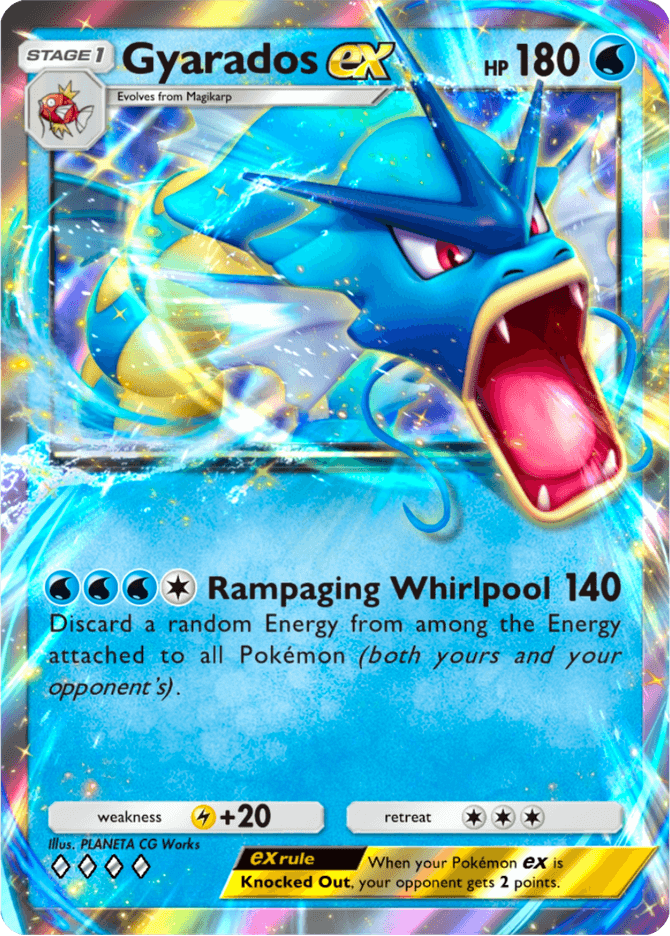 Gyarados ex - card A4b-098 in Pokémon TCG Pocket