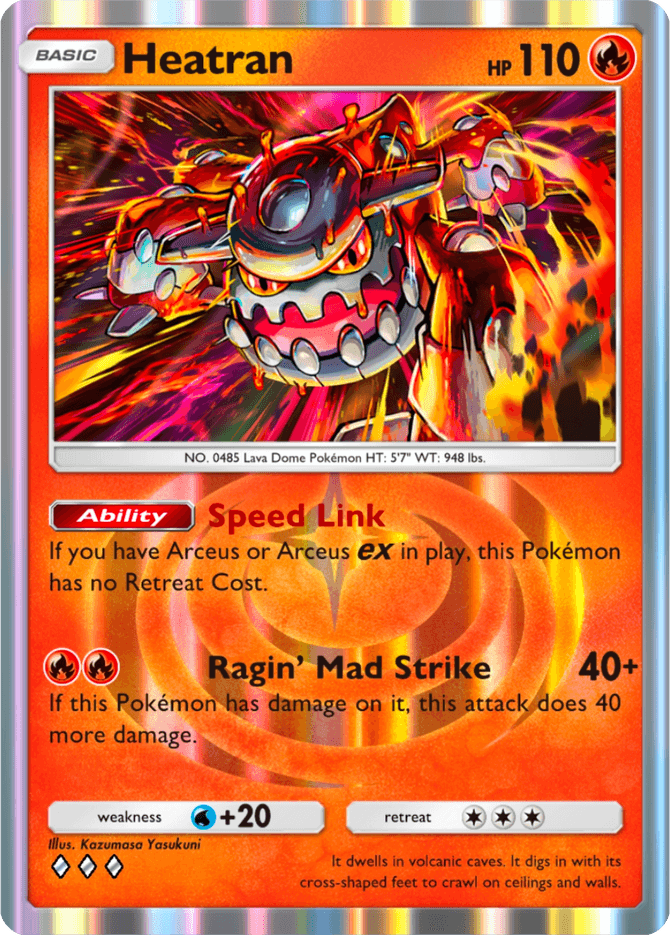 Heatran - card A4b-076 in Pokémon TCG Pocket