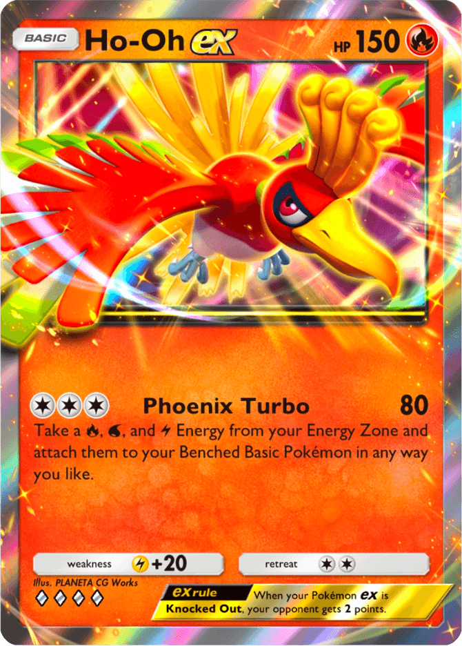 Ho-Oh ex - card A4b-068 in Pokémon TCG Pocket