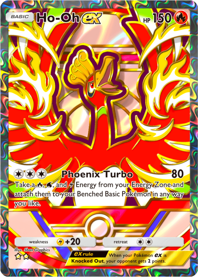 Ho-Oh ex - card A4b-362 in Pokémon TCG Pocket