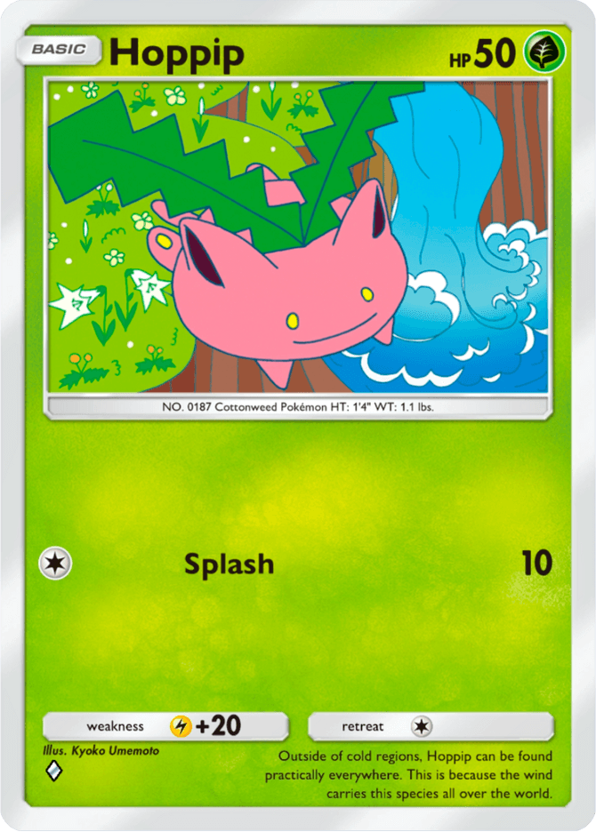 Hoppip - card A4a-001 in Pokémon TCG Pocket