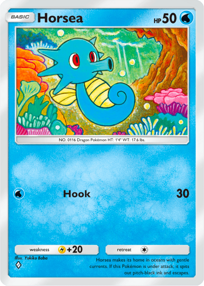 Horsea - card A4b-088 in Pokémon TCG Pocket
