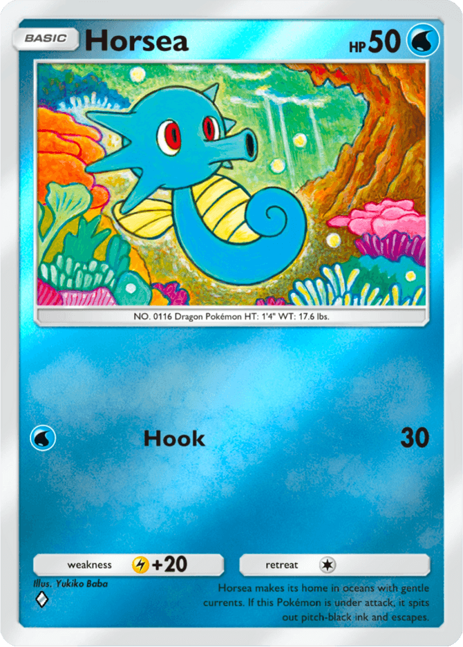 Horsea - card A4b-089 in Pokémon TCG Pocket