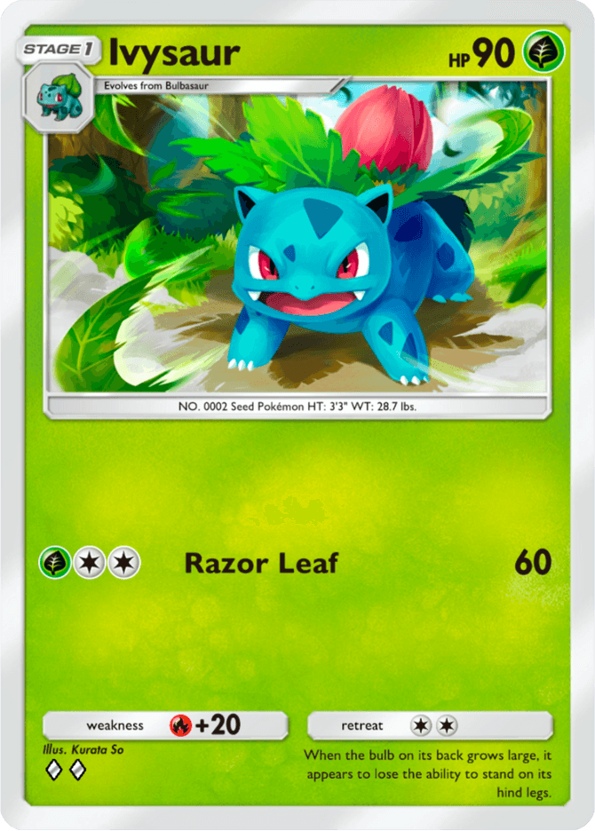 Ivysaur - card A4b-003 in Pokémon TCG Pocket