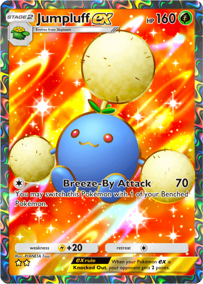Jumpluff ex - card A4a-078 in Pokémon TCG Pocket