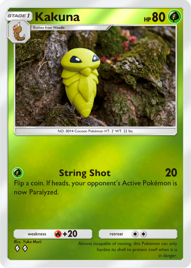 Kakuna - card A4b-009 in Pokémon TCG Pocket