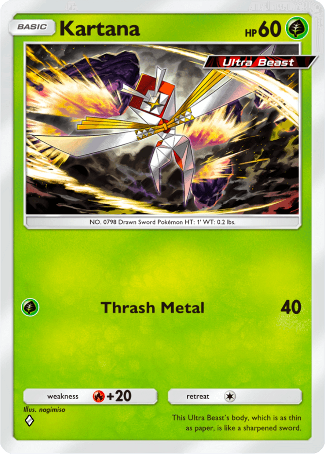Kartana - card A4b-047 in Pokémon TCG Pocket