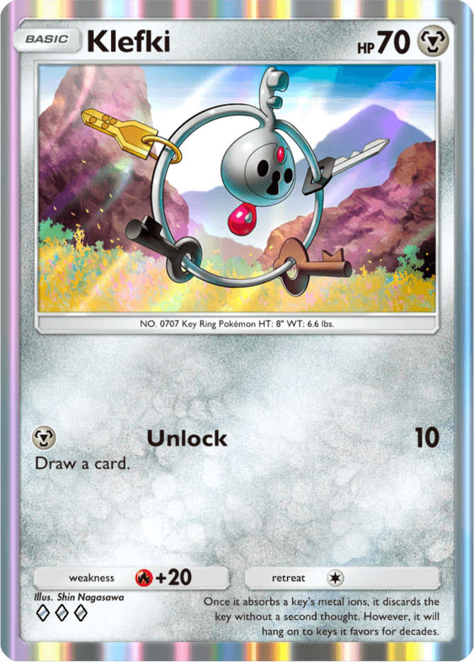 Klefki - card A4b-257 in Pokémon TCG Pocket